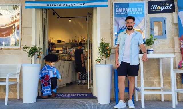 A Santo Spirito c' un angolo di Buenos Aires:  la "gelateria argentina" dei Rapallo-Lisi